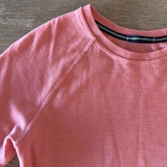 Smartwool Women's Merino 250 Base Layer Long Sleeve Top-Sunset Coral-Size Med - Picture 2 of 13